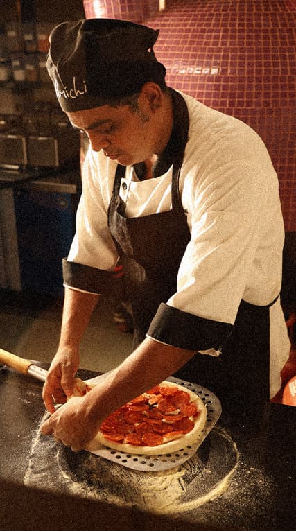 Inside Amichi — food, friends and the wood-fired oven
